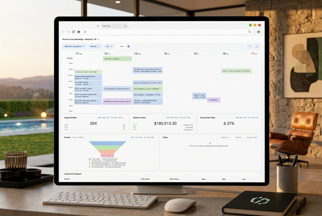 Reliom dashboard for real estate professionals