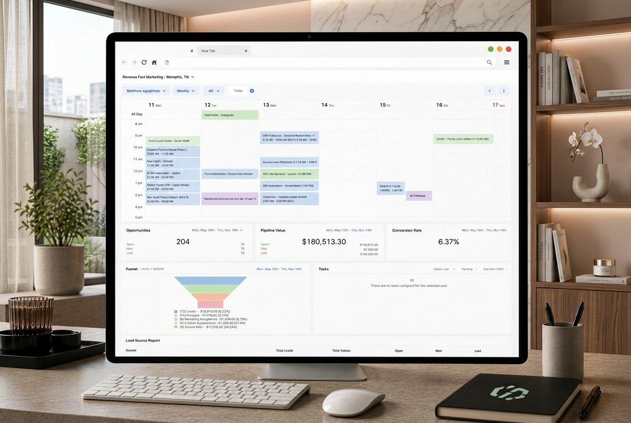 Reliom dashboard for plastic surgery practices