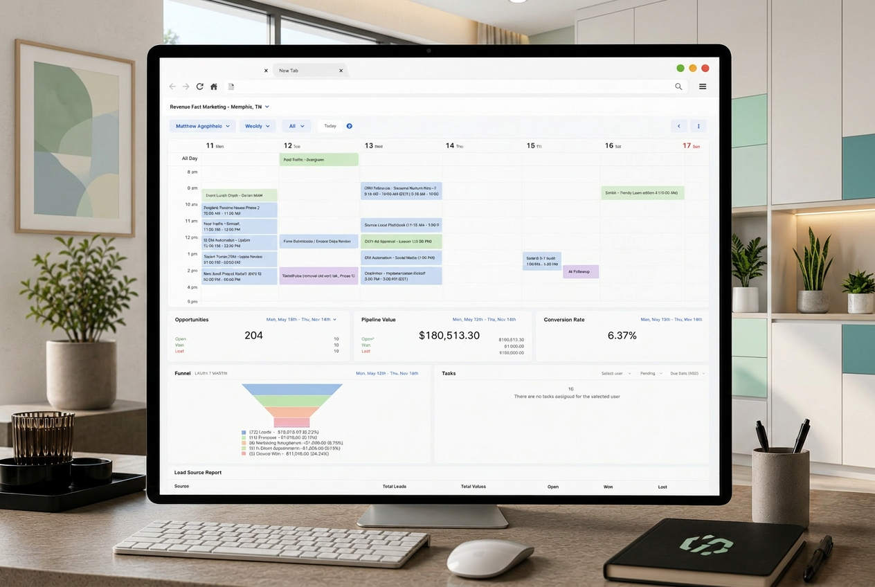 Reliom dashboard for dental practices